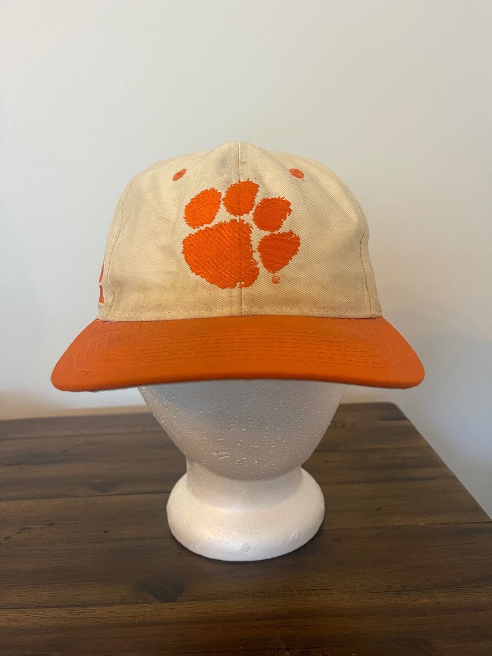 Vintage Clemson Embroidered Baseball Hat Size 7 1/4 Top of the World